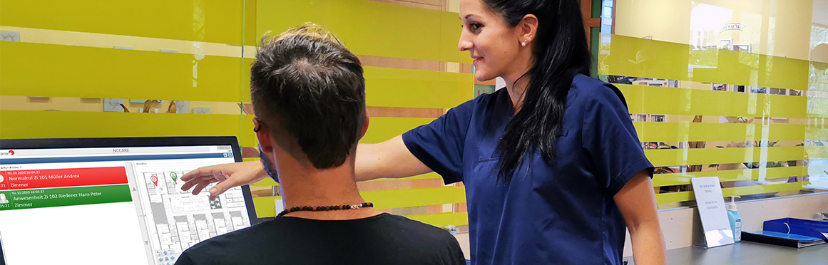 NCCARE Alarmierung Verwaltung Auswertung Headerbild